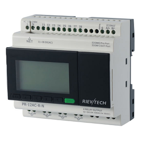 PLC PR-12AC-R-N(8ed/4sr/LCD/EXP/ETH) 110-240VCA